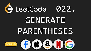 Generate Parentheses - Leetcode 22