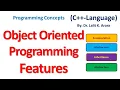 Object Oriented Programming Features in Hindi