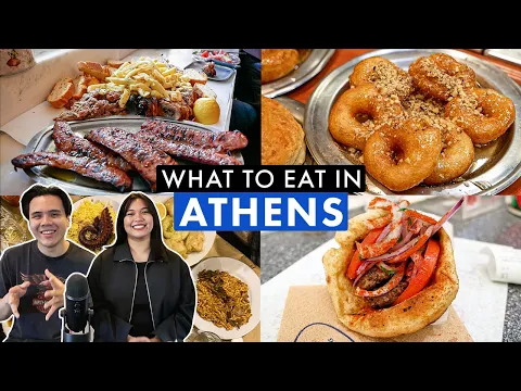 Download MP3 TOP 10 RESTAURANTS in ATHENS | Greek Food Guide