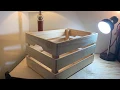 IKEA KNAGGLIG Assembly Tutorial-Simple IKEA Crate Box Assembly IKEA KNAGGLIG Assembly Tutorial