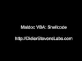 Maldoc VBA Shellcode