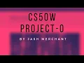 HarvardX CS50W Project 0