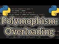 Mastering Polymorphism in Python Overloading a text message - Object-Oriented Programming OOP