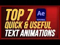 Download Lagu The BEST Text Animations in After Effects | Tutorial