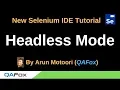 New Selenium IDE - Part 112