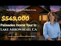 Lake Arrowhead Home Tour Palisades Home with Lake Rights Walk-to-the-Lake Location