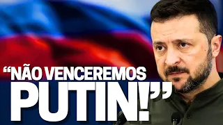 Zelensky: “não ganharemos da Rússia! Exército está fraco”! Ucrânia pede diplomacia e entrada na OTAN