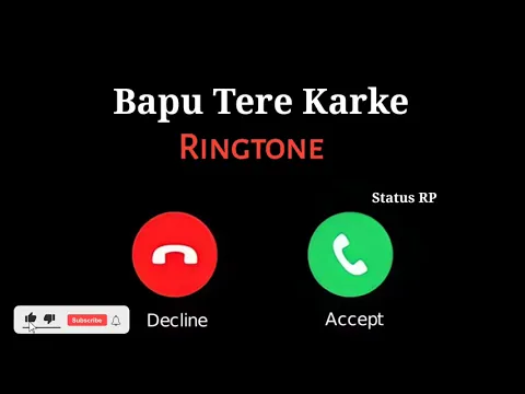 Download MP3 Bapu Tere Karke Song Ringtone || Father Whatsapp Status || Bapu Status Video || New Ringtone 2021