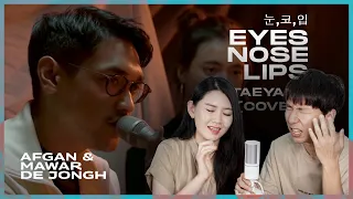 Download COWO KOREA react to Afgan ft. Mawar de Jongh, Eyes, Nose, Lips. [COVER] MP3