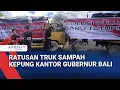 Lagu Ratusan Truk Sampah Kepung Kantor Gubernur Bali