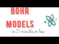 Bohr Models in 5 Minutes or Less - I TEACH YOU SCIENCE