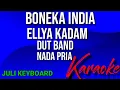 Download Lagu BONEKA INDIA  - ELLYA KADAM | karaoke nada pria | lirik | dutband