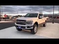 2020 Ford F150 King Ranch Leveled on 20 Ridge Grappler Star White