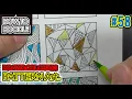 Pattern Art Part58-Very Easy Drawing triangle design Speed Drawing doodle patterns How to