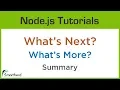Node Js Course Summary What s Next Express Sails Koa and