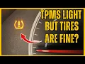 4 Reasons TPMS Light ON But Tires Are Fine