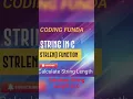 Calculate String Length in C