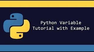 Python Tutorial for Beginner s Variables and Creating a Variables