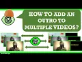 How to add an outro to multiple files in 1 command Working with ffmpeg batch