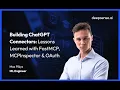 Building ChatGPT Connectors Lessons Learned with FastMCP MCPInspector OAuth