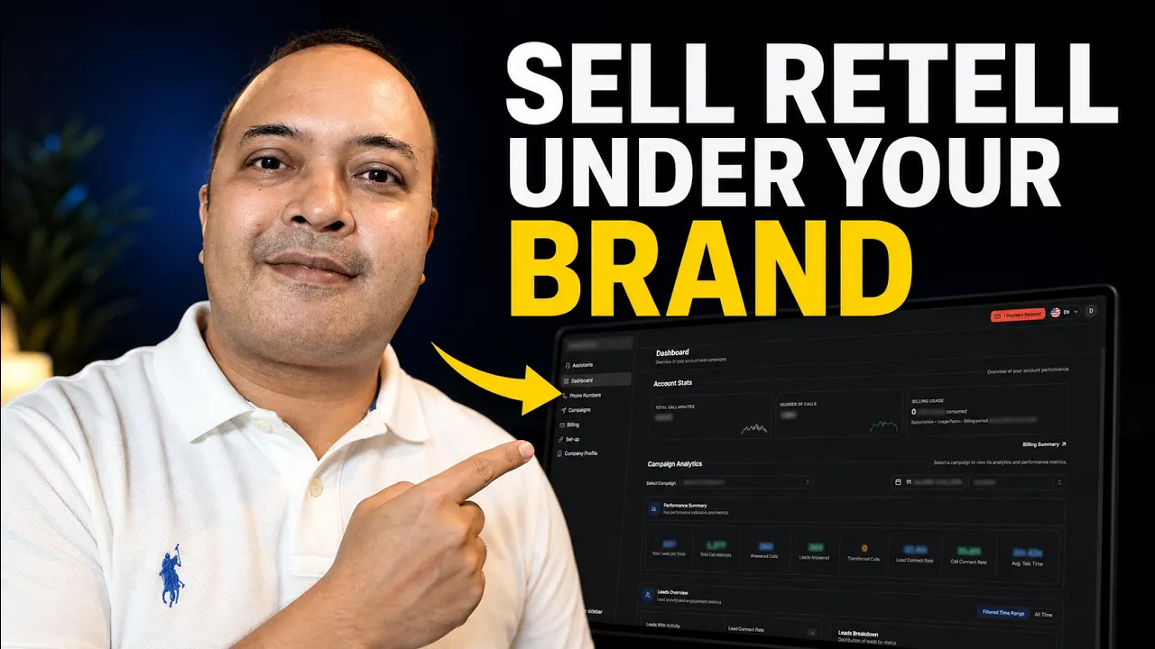 Retell AI White Label: Sell Voice Agents Under Your Own Brand