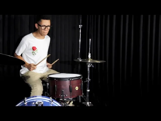 Caixa Tama Woodworks Art Grain Natural Zebrawood Wrap 14x8