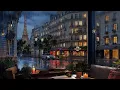 Download Lagu Paris Coffee Shop Immersive Ambience / Rain and Distant Thunder Sounds for Study and Relaxation