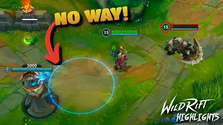 Never Chase Singed! | Wild Rift Highlights and Funny Moments