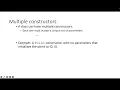 Fall 2023 OOP Lecture and Lab Session on Constructor - Lab 3 Part 2
