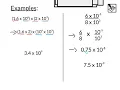 Operations With Scientific Notation