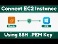 How to Connect EC2 Instance Using SSH From Windows With PEM Key Step by Step