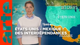 États-Unis / Mexique : quels liens ? | L'Essentiel du Dessous des Cartes | ARTE