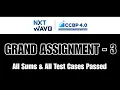 GRAND ASSIGNMENT - 3 PYTHON NXTWAVE CCBP Code Solutions By GYM CODER PYTHON GA SERIES