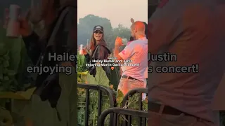 Hailey And Justin Bieber Enjoying Martin Garrix S Concert Today New Viral Video Viralvideo Shorts 