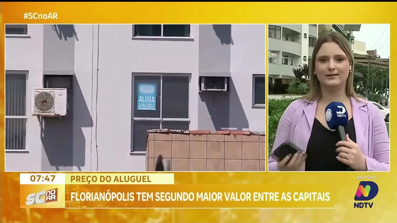 Florianópolis é a segunda capital com aluguel mais caro do Brasil em agosto