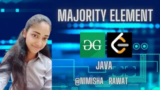 Majority Element DSA MAANG Java Hindi