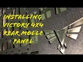 Installing Victory 4x4 Molle Panel 4Runner Rear Window 5th Gen
