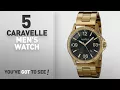 Top 10 Caravelle Men s Watch 2018 Caravelle New York Men s 44B104 Analog Display Japanese Quartz