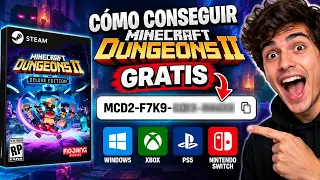 ⚔️ MINECRAFT DUNGEONS 2 GRATIS ✅ Cómo Conseguir Minecraft Dungeons II GRATIS (PC, Xbox, PS5, Switch)