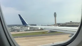 Delta 757-200 DL749 takeoff from ATL heading to JAC