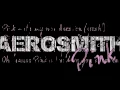 Aerosmith - Pink (lyrics) [HD]