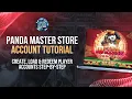 Panda Master Store Account Tutorial for Distributors Agents Create Load Redeem Players