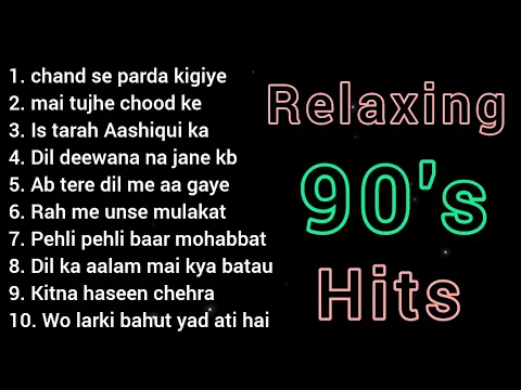 Download MP3 90's relaxing hits।। Relaxing music।। Best of 90's।।