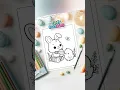 Hop fast Easter coloring pages waiting for you TinyDoodlrsGlobal
