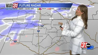 Updated look at future radar for the winter storm this weekend