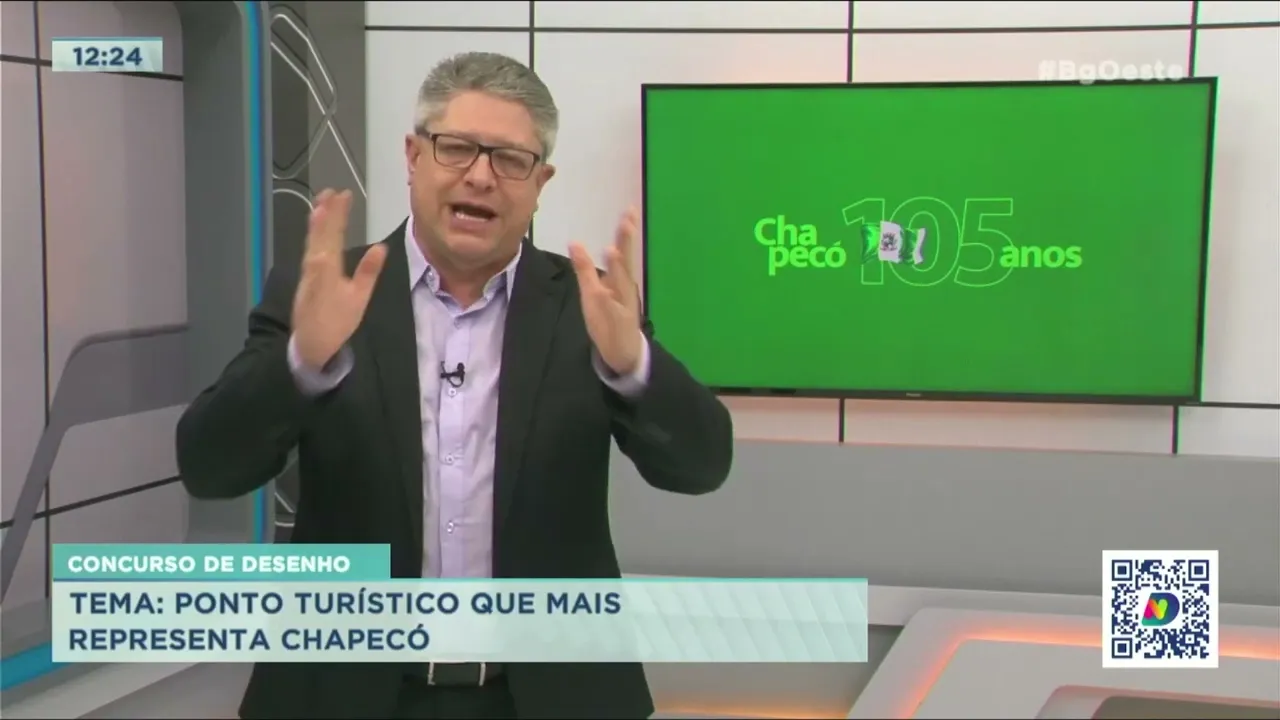 Encerra hoje as inscrições do concurso de desenho da NDTV Chapecó