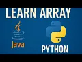 Learn Arrays in Java and Python Beginners to Pro in One
