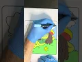 Speed-coloring Stoned Toad from the Stoner Coloring Book For Adults