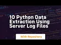 10 python data extraction using server log files