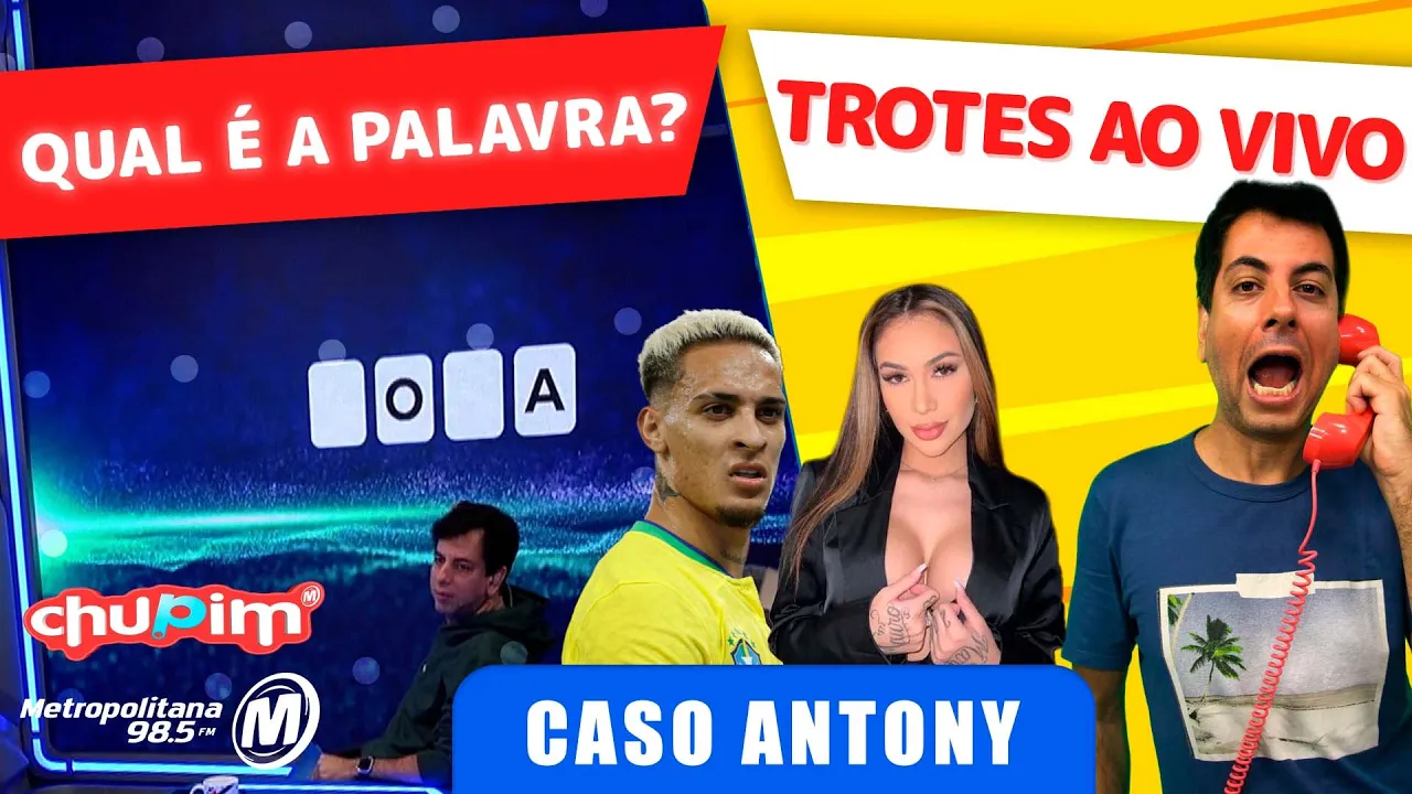 ANTONY E DJ GABI CAVALLIN, TROTES E A PALAVRA MISTERIOSA!!! - 06/06/2023